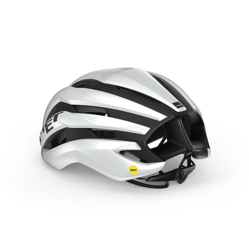 CAPACETE ROAD MET TRENTA MIPS  BRANCO/PRETO