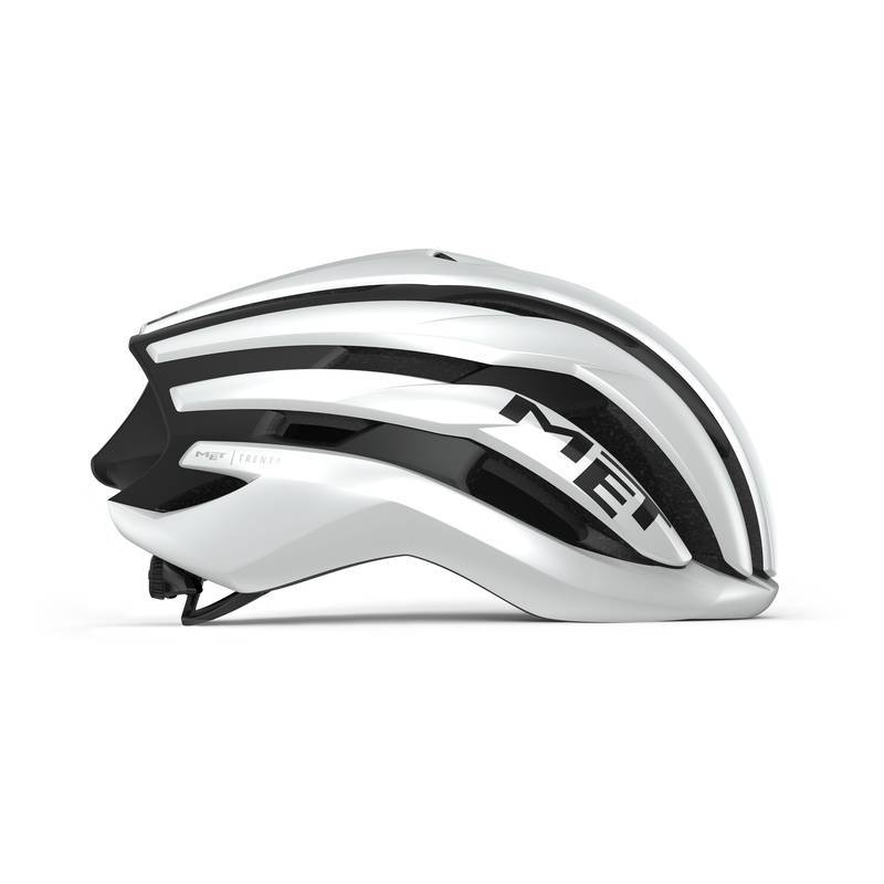 CAPACETE ROAD MET TRENTA MIPS  BRANCO/PRETO
