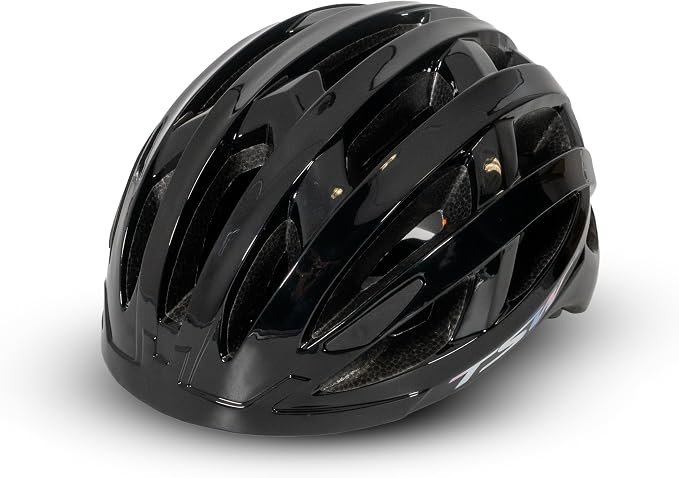 Capacete Ciclismo Bicicleta TSW Team III Ajustável 22 Entradas de Ar - Preto