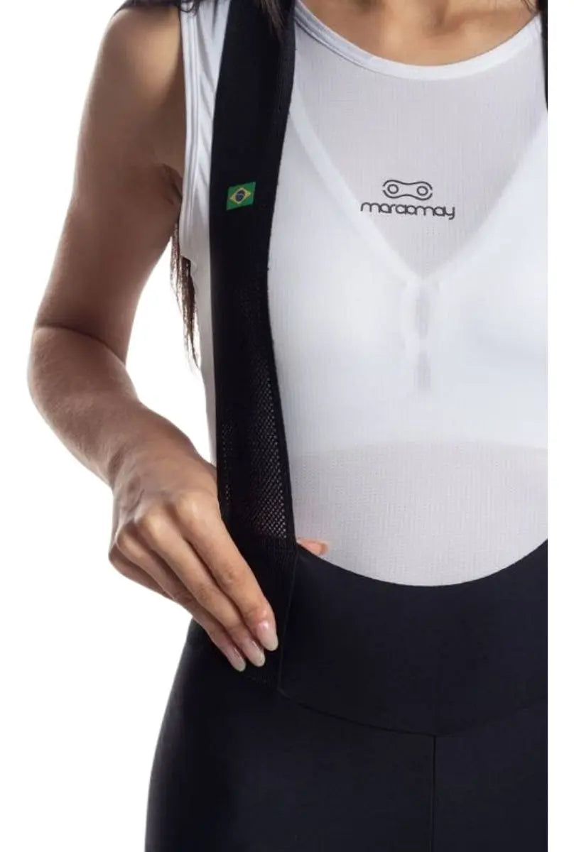 Bretelle Ciclismo Feminino Marcio May Moove Preto