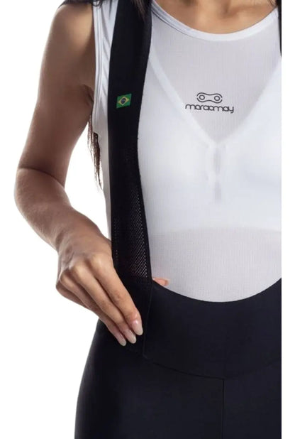Bretelle Ciclismo Feminino Marcio May Moove Preto