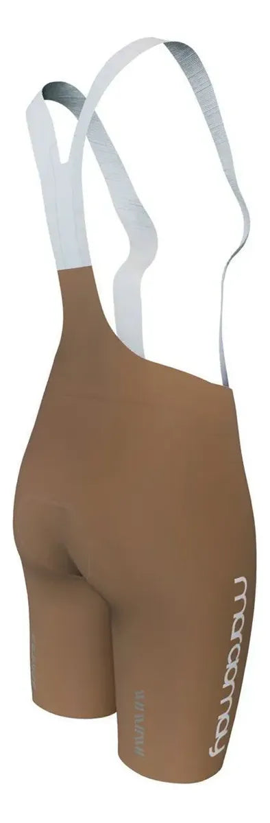 Bretelle De Ciclismo Marcio May Moove Gel Feminino Cacau