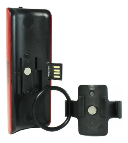 Sinalizador Traseiro de Bicicleta Knog Cobber Médio USB 170 Lúmens