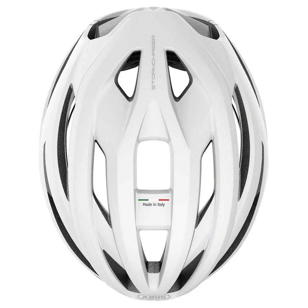 Capacete Ciclismo Aerodinâmico Premium Unissex ABUS StormChaser Branco