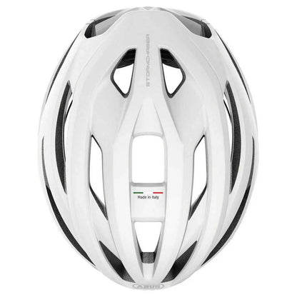 Capacete Ciclismo Aerodinâmico Premium Unissex ABUS StormChaser Branco