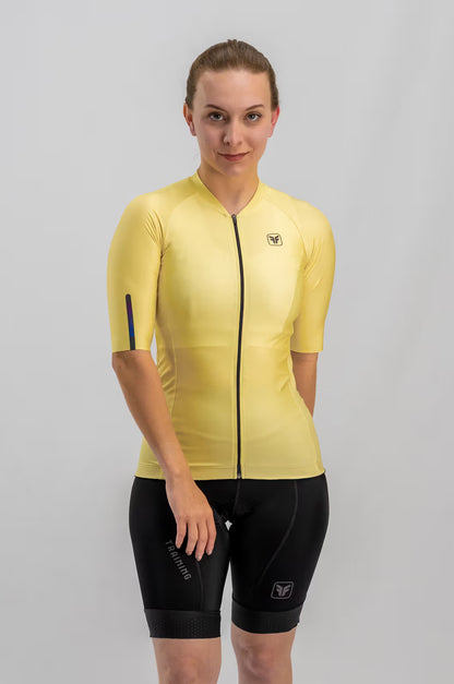 JERSEY CAMISA DE CICLISMO FEMININA TRAINING BUTTER
