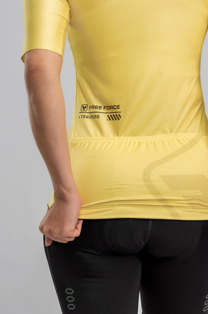 JERSEY CAMISA DE CICLISMO FEMININA TRAINING BUTTER