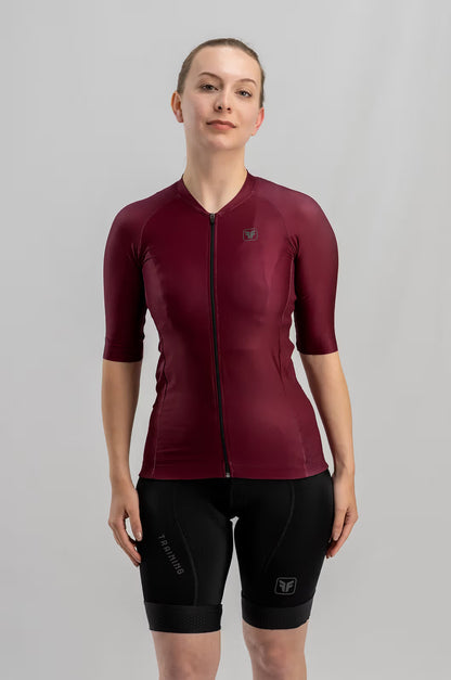 JERSEY CAMISA DE CICLISMO FEMININA TRAINING GRAPE