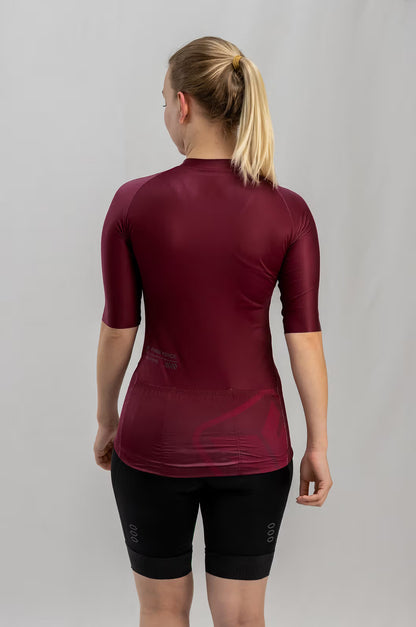 JERSEY CAMISA DE CICLISMO FEMININA TRAINING GRAPE