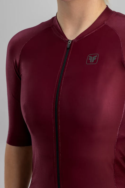 JERSEY CAMISA DE CICLISMO FEMININA TRAINING GRAPE