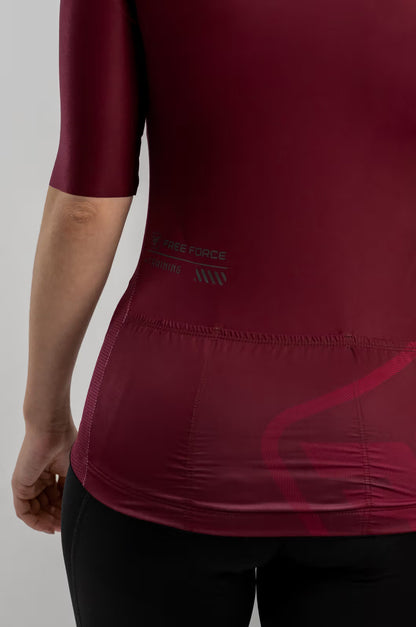 JERSEY CAMISA DE CICLISMO FEMININA TRAINING GRAPE