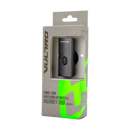 Farol Bike Vultro Journey 350 Lúmens Compacto USB