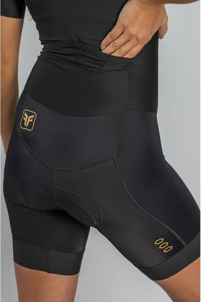 MACAQUINHO FEMININO TRAINING BLACK FREEFORCE