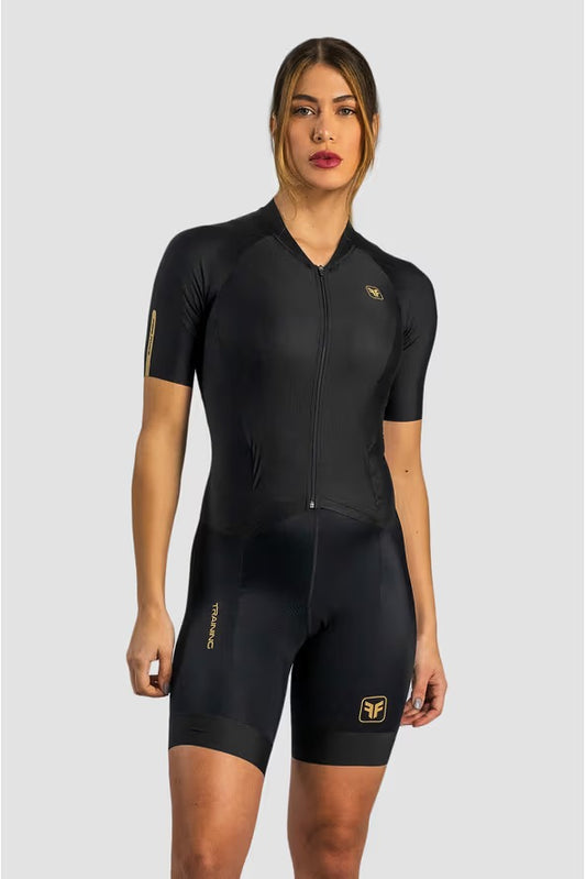 MACAQUINHO FEMININO TRAINING BLACK FREEFORCE