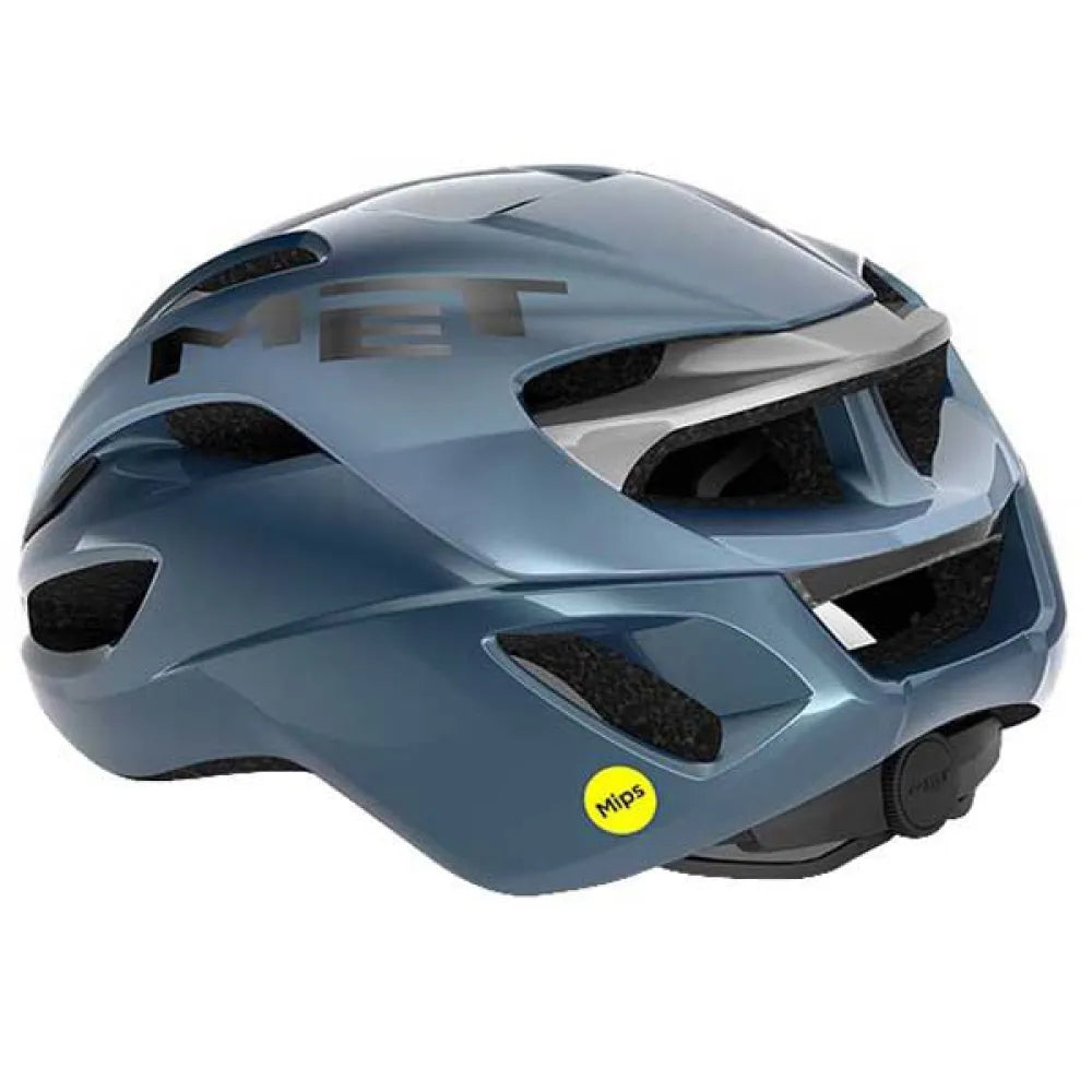 Capacete de Ciclismo MET Rivale Mips Azul Marinho