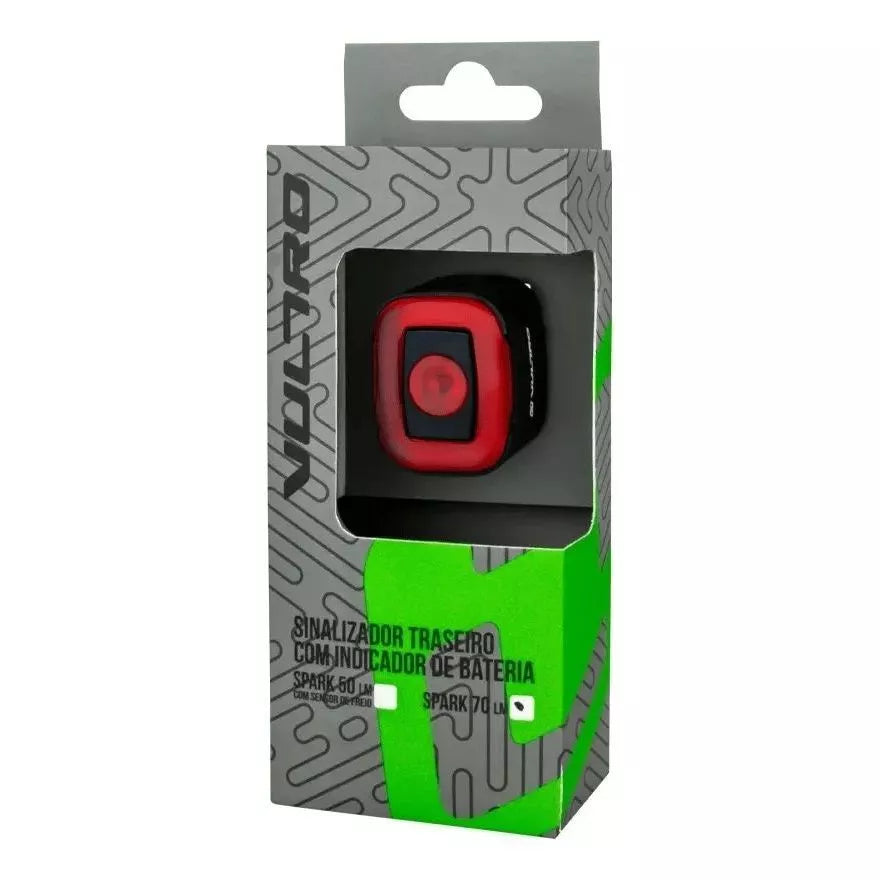 FAROL VULTRO TRASEIRO SPARK 70 LUMENS